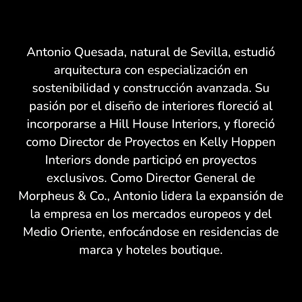 Biografia Antonio Quesada